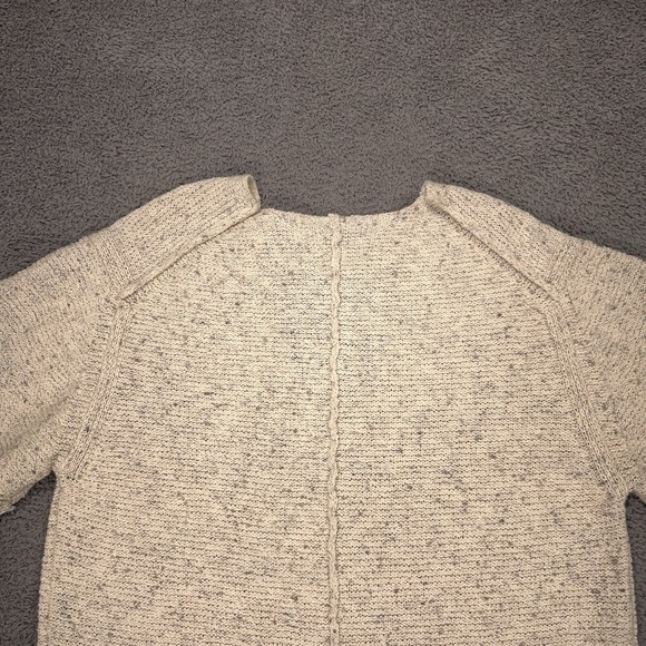 By Malene Birger Lotty Sweater Womens Extra Small Cream Knit Minimal Lagen Tunic - Picture 9 of 10